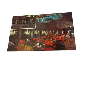 Vintage Wolf's 6th Avenue Restaurant Delicatessen NYC Postcard Dexter Press